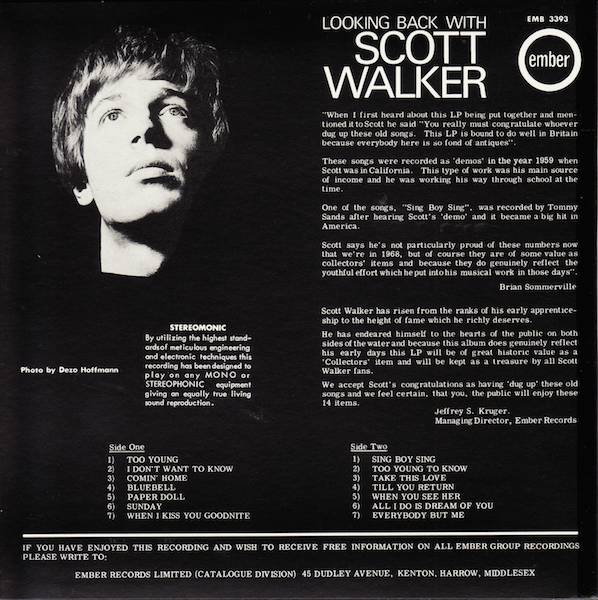 Back, Walker, Scott - Looking Back With +13